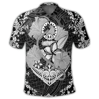 Hawaii Anchor Hibiscus Flower Vintage Polo Shirt - Polynesian Pride