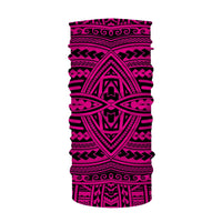 Hawaii Bandana Polynesian Seamless Pink One Size Pink - Polynesian Pride