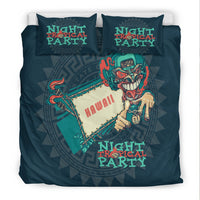 Hawaii Bedding Set - Tiki DJ Party - Polynesian Pride