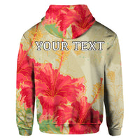 Custom Hawaii Flower Hibiscus Hoodie - Polynesian Pride