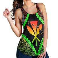 Hawaii Kanaka Kakau Polynesian Racerback Tank - AH - Polynesian Pride