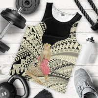 Hawaii Polynesian Hula Girl Wearing Plumeria Tank Top - AH - Polynesian Pride
