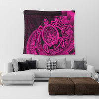 Hawaii Polynesian Turtle Tapestry - Pink - AH - Polynesian Pride