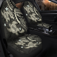 Hawaii Polynesian Turtle Hibiscus Car Seat Covers - Beige - AH - Polynesian Pride