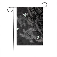 Hawaii Polynesian Turtle Hibiscus Flag - Gray - AH - Polynesian Pride