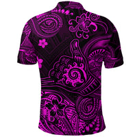 Hawaii Shaka Polynesian Polo Shirt Unique Style Pink LT8 - Polynesian Pride