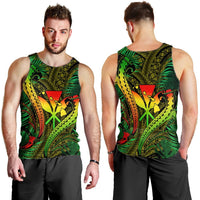 Hawaii Shark Polynesian Tropical Tank Top - Reggae - AH - Polynesian Pride