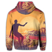 Hawaii Suffer Zip Hoodie - Polynesian Pride
