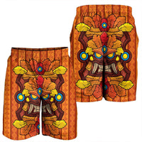 Hawaii Tiki Pattern Men's Shorts - AH - Polynesian Pride