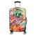Hawaii Tropical Hibiscus Turtle Beige Luggage Covers - AH Black - Polynesian Pride