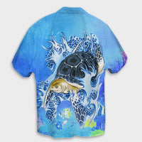 Hawaii Turtle Cool Hawaiian Shirt - AH - Polynesian Pride