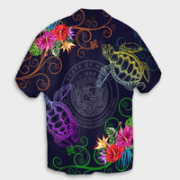 Hawaii Turtle Hibiscus Hawaiian Shirt - Day Style - AH - Polynesian Pride