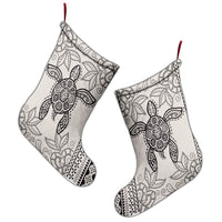 Hawaii Turtle Pattern Christmas Stocking - AH - Polynesian Pride