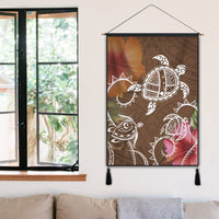 Hawaii Turtle Polynesian Hanging Poster - Herd Style - AH - Polynesian Pride