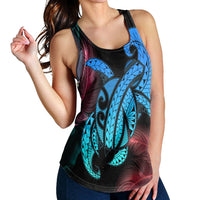 Hawaii Turtle Polynesian Tropical Racerback Tank - Ghia Style - AH - Polynesian Pride