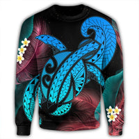 Hawaii Turtle Polynesian Tropical Sweatshirt - Ghia Style - AH - Polynesian Pride