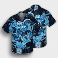 Hawaii Turtle Sea Ohana Hawaiian Shirt - AH - Polynesian Pride