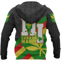 Hawaii Kanaka Flag Hoodie Pride Style - Polynesian Pride
