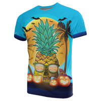 Hawaii Halloween Pineapple T Shirt - Polynesian Pride