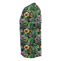 Hawaii Hibiscus and Plumeria Green T Shirt - Polynesian Pride