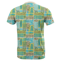 Hawaii Seamless Exotic Tiki Pattern T Shirt - Polynesian Pride