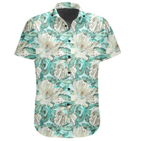 Hawaiian Shirt - Tropical Blue Shirt - Polynesian Pride