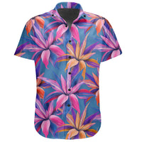 Hawaiian Shirt - Tropical Flowers Pink Shirt - Polynesian Pride