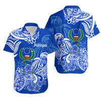 Federated States of Micronesia Pohnpei State Matching Dress and Hawaiian Shirt Polynesian Flower Tribal LT9 - Polynesian Pride