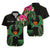 (Custom Personalised) Pohnpei Micronesia Gold Hawaiian Shirt Tropical Flowers LT13 Unisex Gold - Polynesian Pride