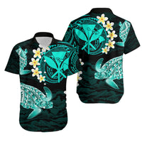 Hawaii Couple Outfits Hawaii Kanaka Turtle Matching Dress and Hawaiian Shirt Style No.4 LT6 - Polynesian Pride