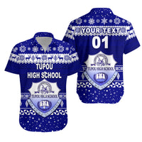 (Custom Personalised) Tupou High School Christmas Hawaiian Shirt Simple Style LT8 - Polynesian Pride