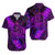 Crocodile Aotearoa Maori Hawaiian Shirt Silver Fern Koru Vibes Purple LT8 Unisex Purple - Polynesian Pride