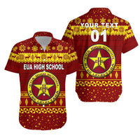 (Custom Personalised) Eua High School Christmas Hawaiian Shirt Simple Style LT8 - Polynesian Pride
