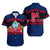 (Custom Personalised)Guam Rugby Polynesian Patterns Hawaiian Shirt Unisex Blue - Polynesian Pride