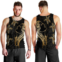 Hawaiian Hula Girl And Turtle Hibiscus Tank Top - AH - Polynesian Pride