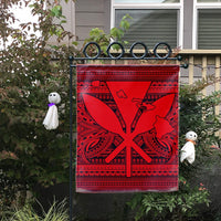 Hawaiian Kanaka Polynesian Tribal Flag Reggae Color Red AH - Polynesian Pride