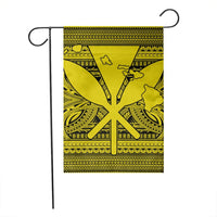 Hawaiian Kanaka Polynesian Tribal Flag Reggae Color Yellow AH - Polynesian Pride