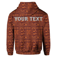 Custom Hawaiian Traditional Aboriginal Pattern Polynesian Hoodie - Polynesian Pride
