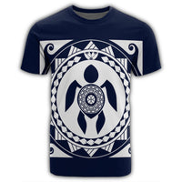 Hawaiian Turtle Pattern T Shirt AH - Polynesian Pride