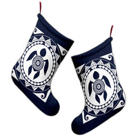 Hawaiian Turtle Pattern Christmas Stocking - AH - Polynesian Pride