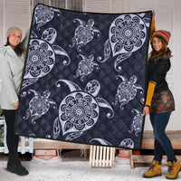 Hawaiian Turtle Pattern Wonderfull Premium Quilts - AH - Polynesian Pride