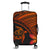 Hawaiian Turtle Plumeria Kakau Polynesian Quilt Luggage Covers Neo Orange AH Black - Polynesian Pride
