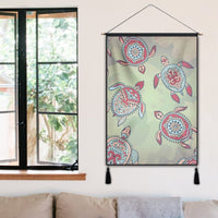 Hawaiian Turtle Polynesian Hanging Poster - AH - Polynesian Pride