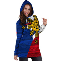 Filipino Hoodie Dress Tribal Flag Style LT6 - Polynesian Pride