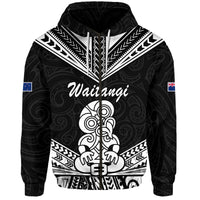 Custom Waitangi Maori Tiki Hoodie LT9 - Polynesian Pride