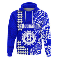 Hawaii Moanalua High School Hoodie Tribal Kakau LT9 - Polynesian Pride