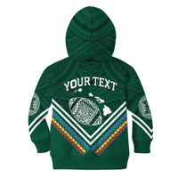 Personalised Hawaii Rainbow Warriors Hoodie KID Simple Style LT7 - Polynesian Pride
