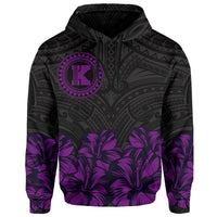 Kauai Map Hibiscus Polynesian Hoodie Lithe Style - Polynesian Pride