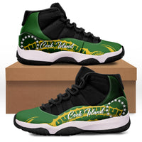 Cook Islands J11 Sneakers Special Style - Green LT7 - Polynesian Pride