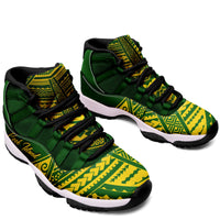 Cook Islands J11 Sneakers Simple Style - Green LT7 - Polynesian Pride